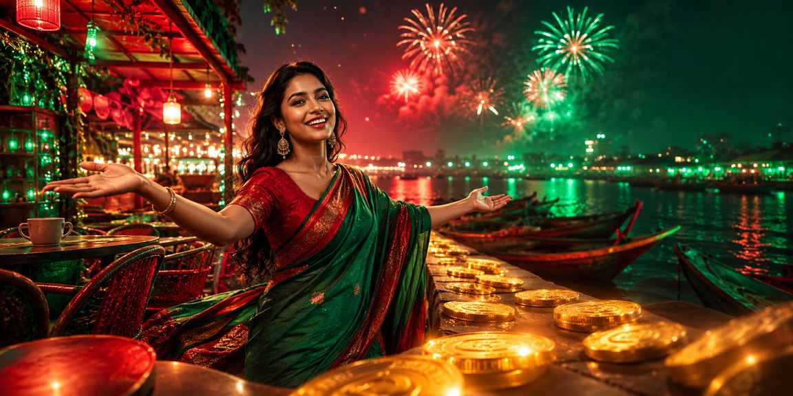 ময়মনসিংহের বিনোদন ক্যাসিনো লাল সবুজ থিম