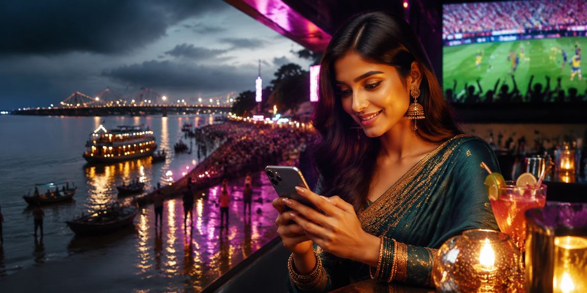 ময়মনসিংহে স্মার্টফোনে 7c77 লগইন করছেন একজন ব্যবহারকারী