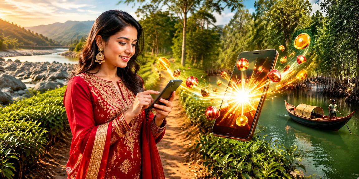 সিলেটের চা বাগানে মোবাইল ক্যাসিনো খেলছেন 7c77 ব্যবহারকারী
